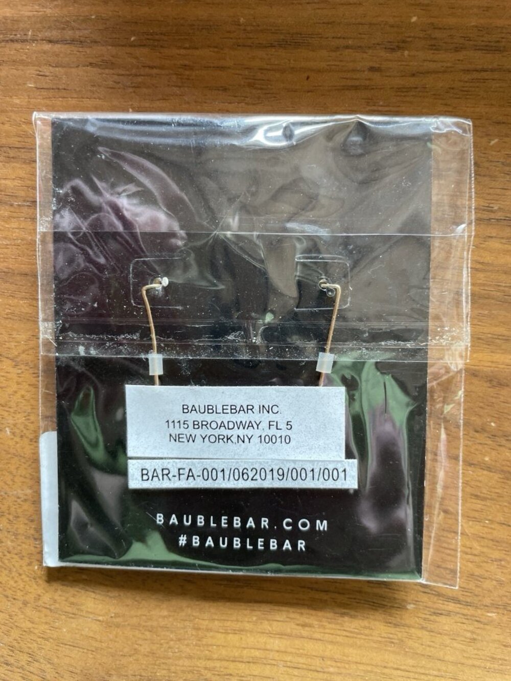 BaubleBar Crystal Farah Ear Crawlers Earrings - Picture 2 of 2